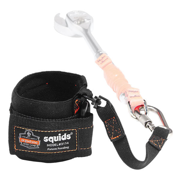 PULL-ON WRIST TOOL LANYARD - CARABINER