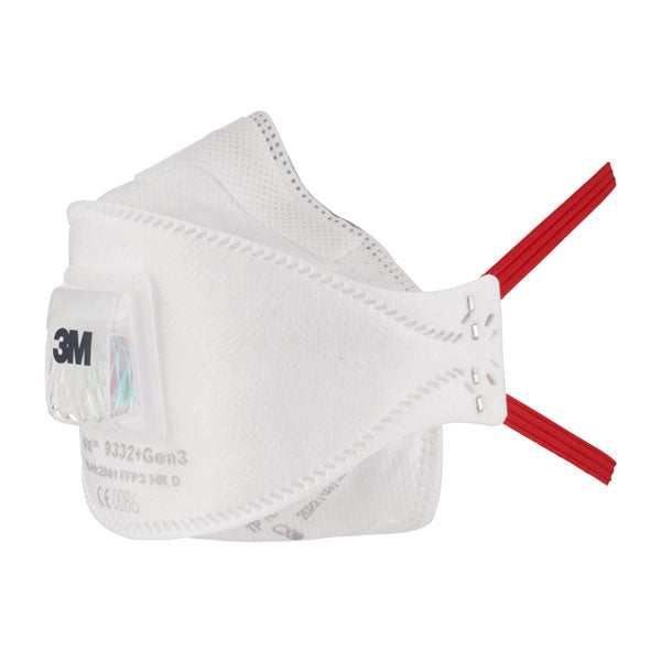 3M 9332+GEN3 AURA FFP3V MASK