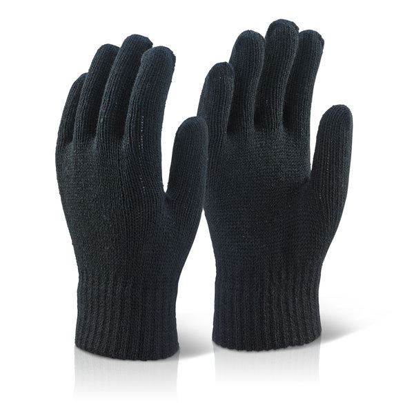 ACRYLIC GLOVE BLACK