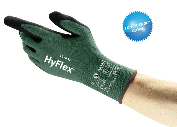 ANSELL HYFLEX 11-842 GLOVES SIZE 11 XXL