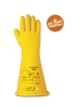 HIGH VOLTAGE ELECTR INSULATING GLOVE (CLASS 2) 14" SZ 11 XXL