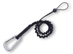 TOOL LANYARD SINGLE CARABINER STANDARD BLACK