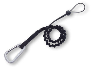 TOOL LANYARD SINGLE CARABINER STANDARD BLACK