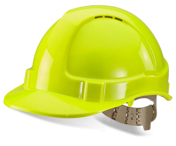 B-BRAND VENTED S/HELM SAT YELL