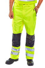 BD85 SAT YELLOW TROUSERS XXL