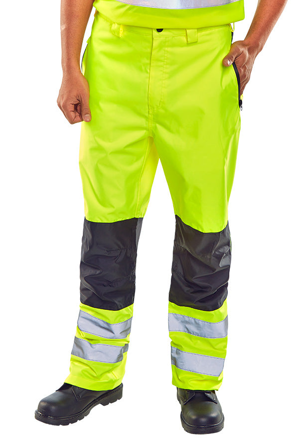 BD85 SAT YELLOW TROUSERS XXL