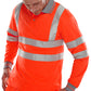 BSEEN EN ISO 20471 LS POLO RED XXXL