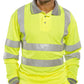 BSEEN EN ISO 20471 LS POLO SY 4XL