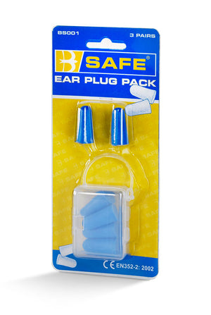 B-SAFE EAR PLUGS 3/PACK