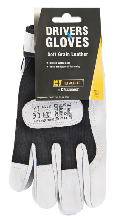 DRIVERS GLOVE VELCRO CUFF XL