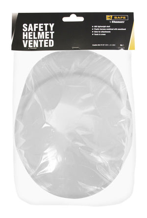 VENTED SAFETY HELMET WHITE