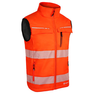 DELTIC HI-VIS GILET ORANGE 5XL