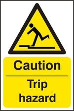 CAUTION TRIP HAZ SAV 200MM X 300MM