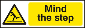 MIND THE STEP SAV 300MM X 100MM
