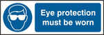 EYE PROTECTION RPVC 300MM X 100MM