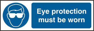 EYE PROTECTION RPVC 300MM X 100MM