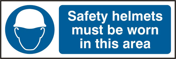 SAFETY HELMETS RPVC 300MM X 100MM