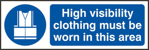 HI VIS CLOTHING SAV 300MM X 100MM