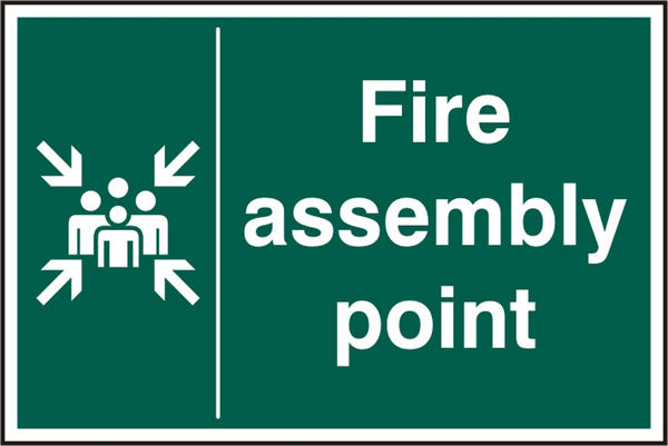 FIRE ASSEMBLY POINT RPVC 200MM X 300MM