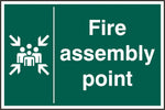 FIRE ASSEMBLY POINT RPVC 200MM X 300MM