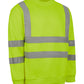 SWEATSHIRT SAT YEL HI VIZ 3XL