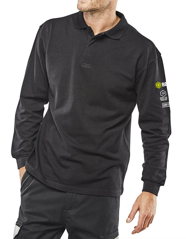 ARC COMPLIANT POLO NAVY XXXL