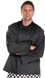 CHEFS JKT LS BL XXL