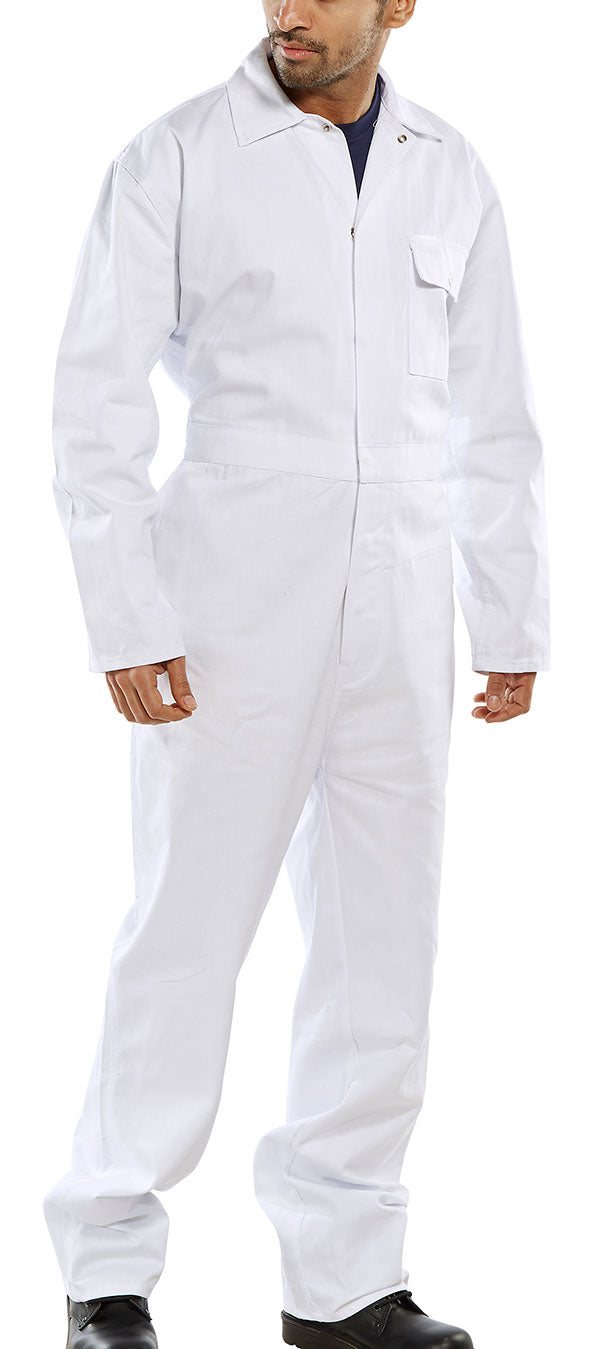 C/D BOILERSUIT WHITE 54