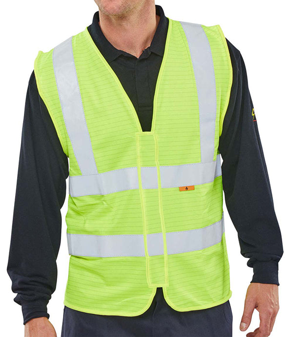 BSEEN FR EN ISO20471 VEST S/Y XXXL