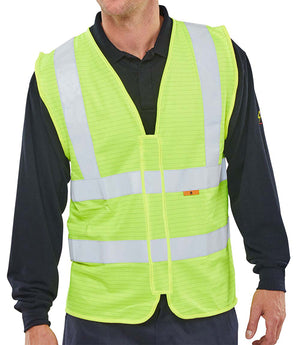 BSEEN FR EN ISO20471 VEST S/Y XXXL