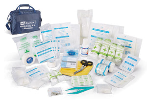CLICK MEDICAL TEAM FIRST AID KIT IN SPORTS BAG