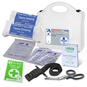 BS8599-1:2019 CRITICAL INJURY PACK MEDIUM RISK IN BOX