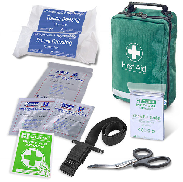 BS8599-1:2019 CRITICAL INJURY PACK MEDIUM RISK IN BAG