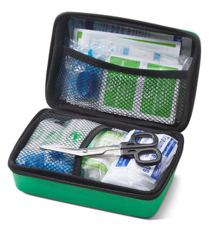 CLICK MEDICAL BS8599-2 MEDIUM TRAVEL KIT IN SMALL FEVA BAG