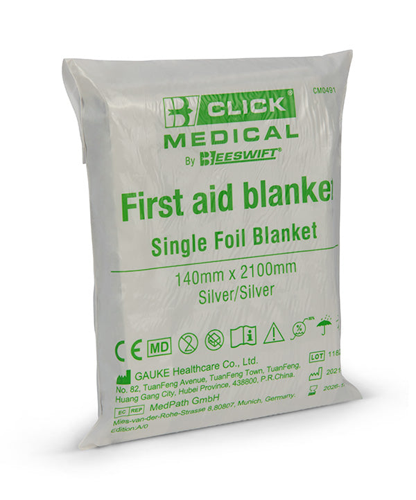 CLICK MEDICAL FOIL BLANKET