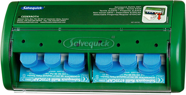 SALVEQUICK PLASTER DISPENSER 70 BLUE