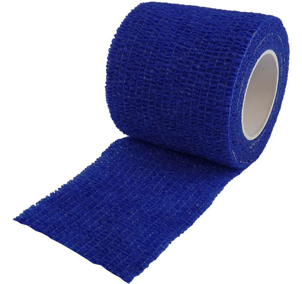 CLICK MEDICAL COHESIVE BANDAGE 10cm x 4.5m BLUE