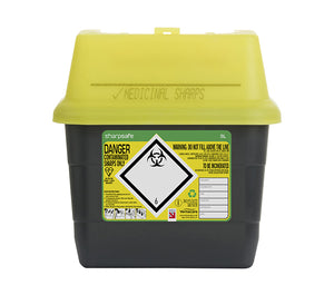 SHARP SAFE SHARPS BIN 3LTR