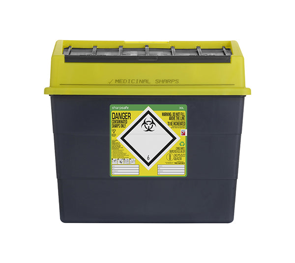 SHARP SAFE SHARPS BIN 30LTR