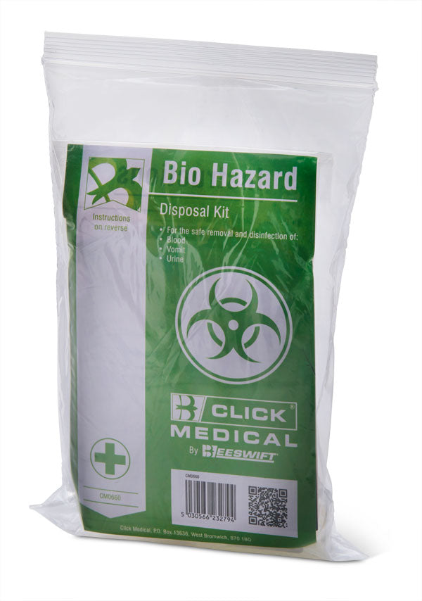 CLICK MEDICAL 1 APPLICATION BODY FLUID SPILL KIT