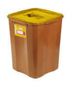 WOODSAFE SHARPS BIN FULL LID 50 LTR