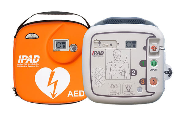 iPAD SP1 SEMI AUTOMATIC DEFIBRILLATOR C/W CARRY CASE