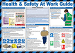 CLICK MEDICAL HEALTH AND SAFETY AT WORK POSTER A607