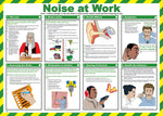 CLICK MEDICAL NOISE AT WORK POSTER A717