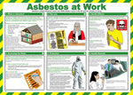 CLICK MEDICAL ASBESTOS AT WORK POSTER A718