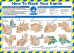 CLICK MEDICAL WASH YOUR HANDS POSTER A629