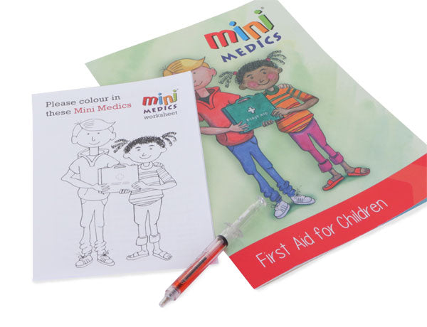 MINI MEDICS KIDS FIRST AID PACK/PEN