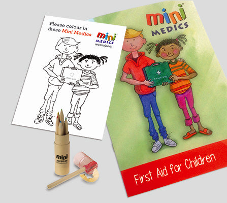 MINI MEDICS KIDS FIRST AID PACK/PENCIL