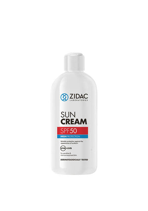 ZIDAC SUN CREAM SPF 50 100ML BOTTLE