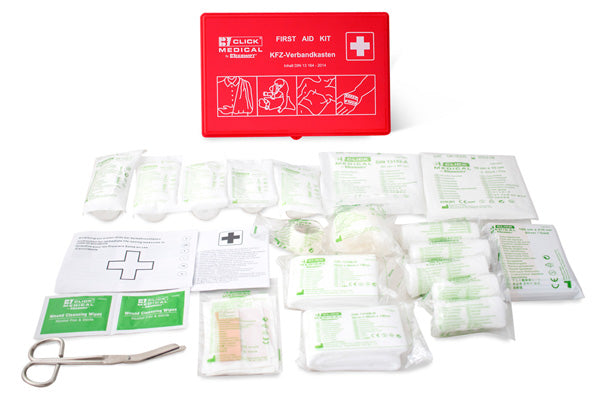 GERMAN VEHICLE FIRST AID KIT DIN 13164 IN TRAVEL BOX